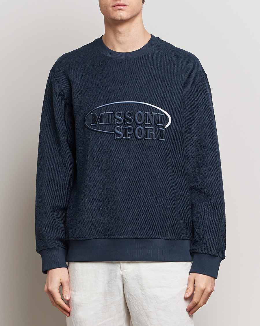 Uomini | Maglieria | Missoni | SPORT Crewneck Sweatshirt Navy