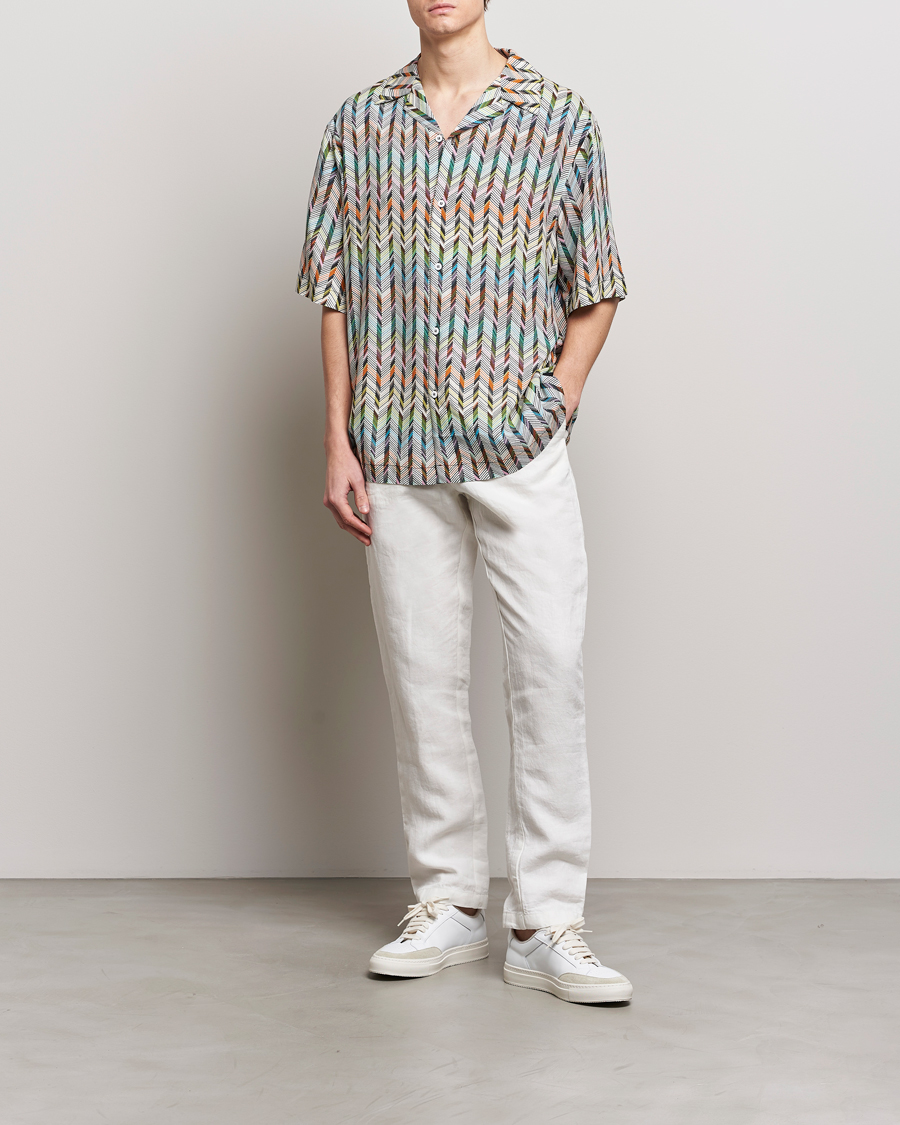 Uomini | Camicie | Missoni | SPORT Short Sleeve Shirt White/Multi