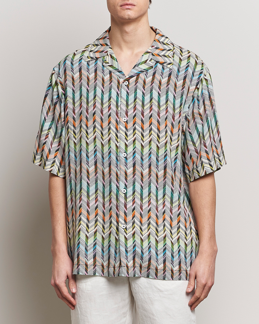 Uomini | Camicie | Missoni | SPORT Short Sleeve Shirt White/Multi