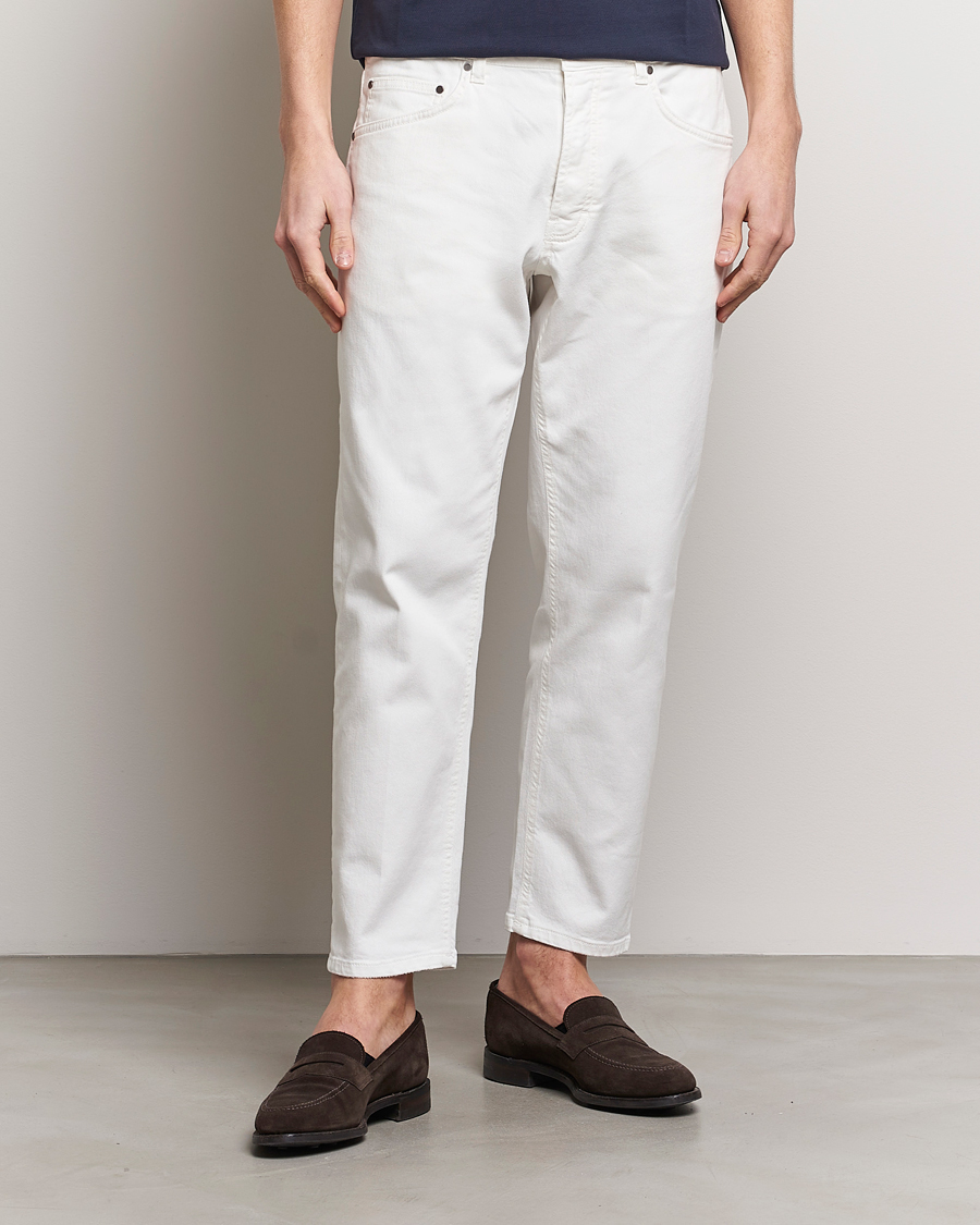 Uomini | Jeans | Lardini | Ione Loose Fit Denim White