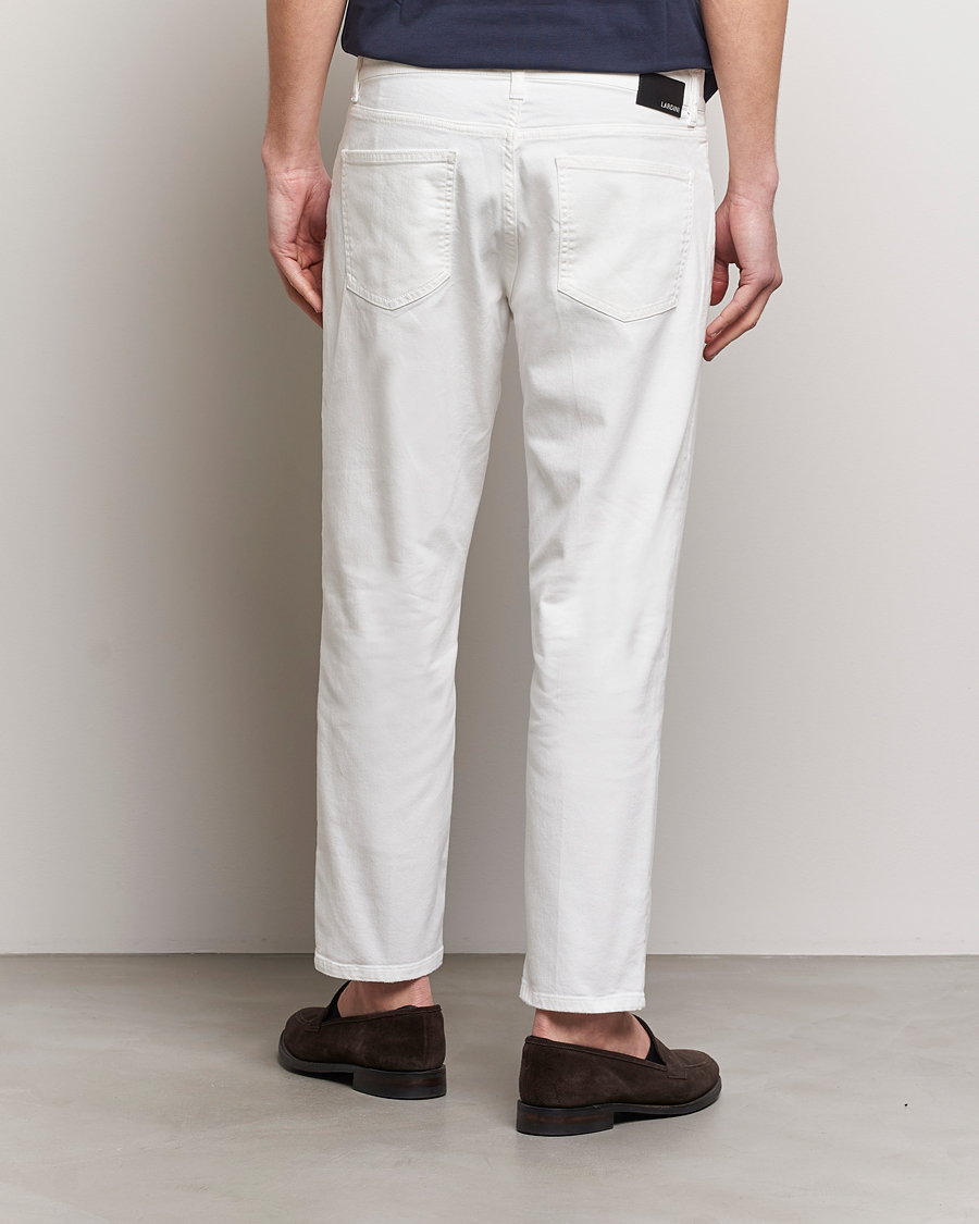 Uomini | Jeans | Lardini | Ione Loose Fit Denim White
