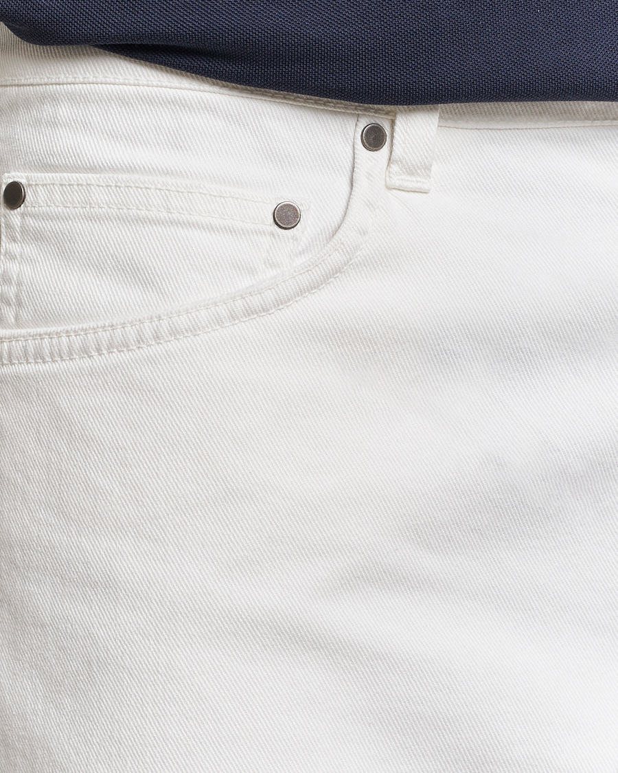 Uomini | Jeans | Lardini | Ione Loose Fit Denim White