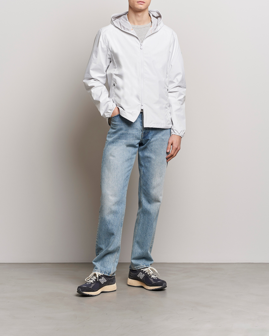 Uomini | Giacche | Save The Duck | Zayn Lightweight Recycled Water Repellent Jacket White