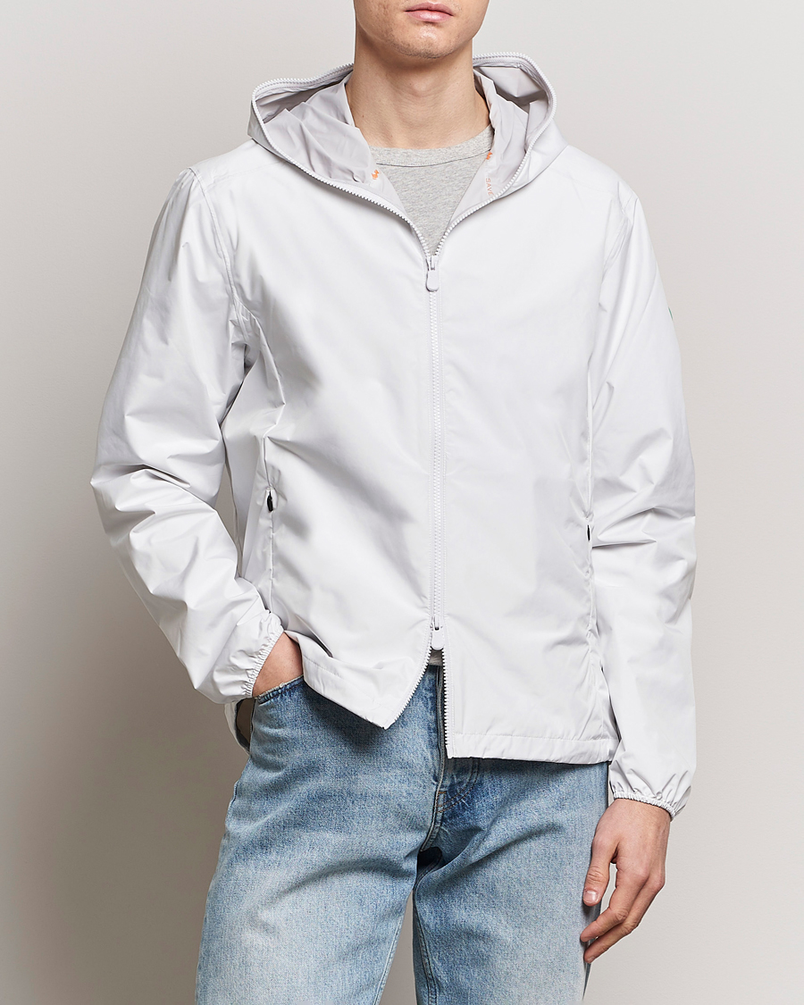 Uomini | Giacche | Save The Duck | Zayn Lightweight Recycled Water Repellent Jacket White