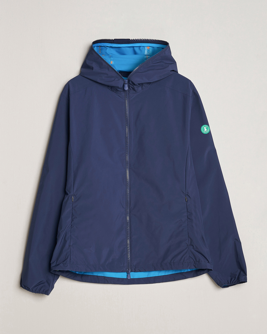 Uomini | Giacche | Save The Duck | Zayn Lightweight Recycled Water Repellent Jacket Navy