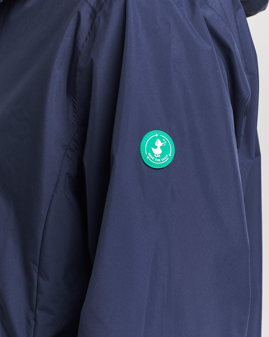 Uomini | Giacche | Save The Duck | Zayn Lightweight Recycled Water Repellent Jacket Navy