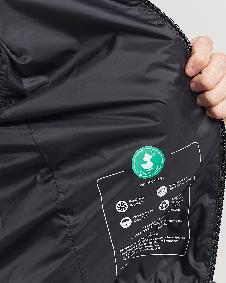 Uomini | Giacche | Save The Duck | Mars Lightweight Vest Black