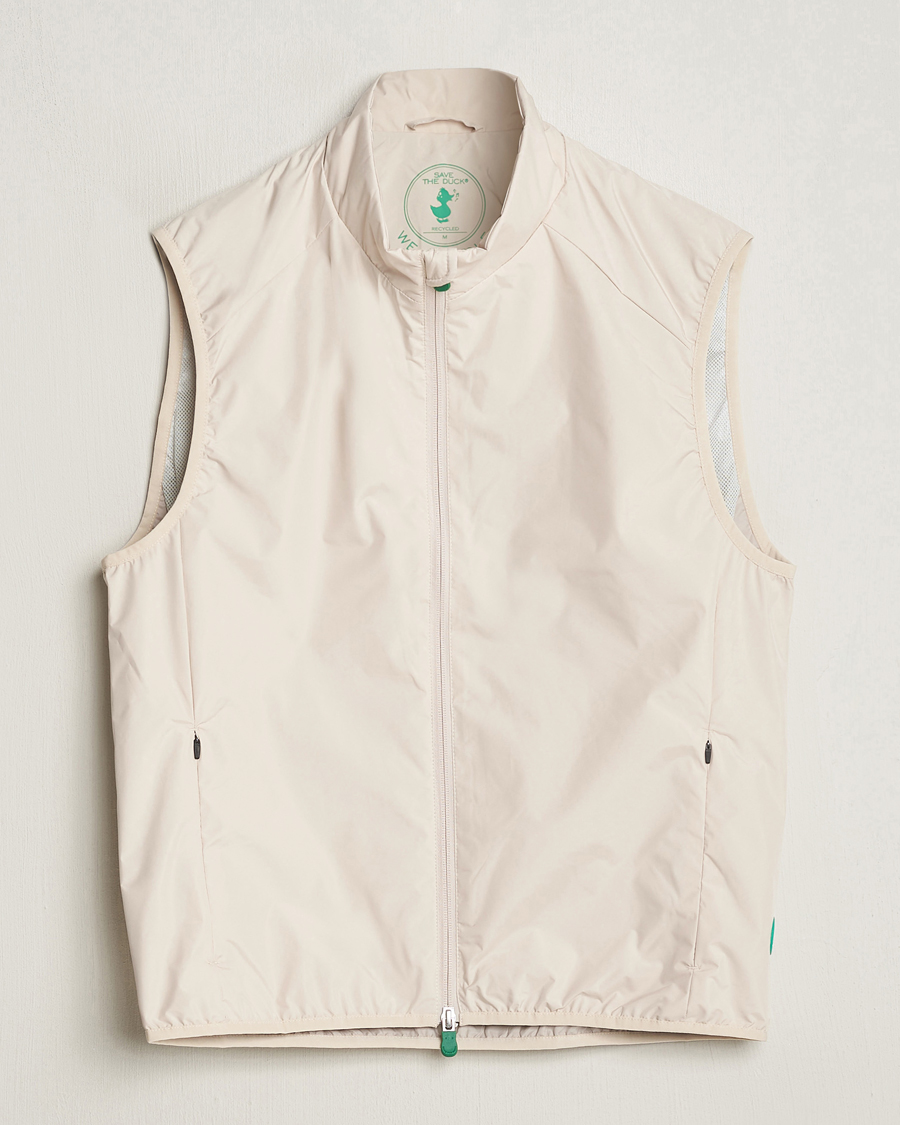 Uomini | Giacche | Save The Duck | Mars Lightweight Vest Shore Beige