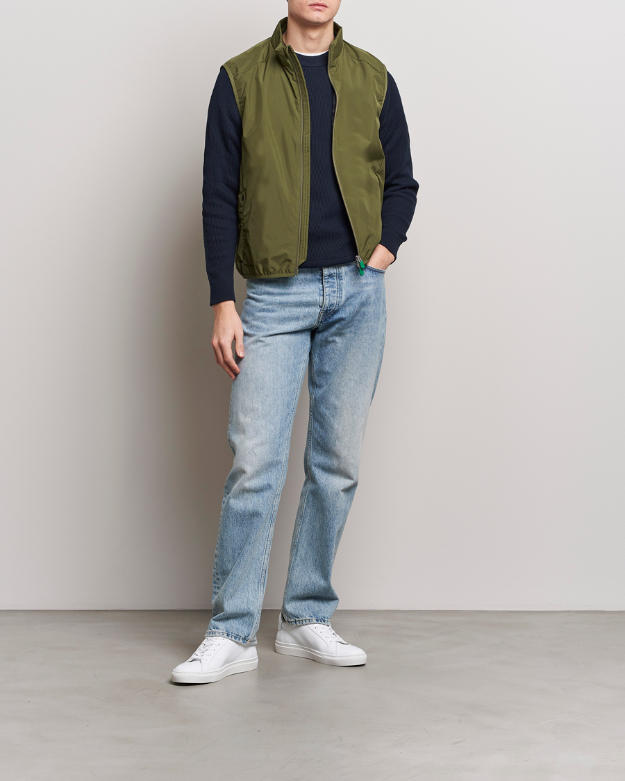 Uomini | Giacche | Save The Duck | Mars Lightweight Vest Dusty Olive