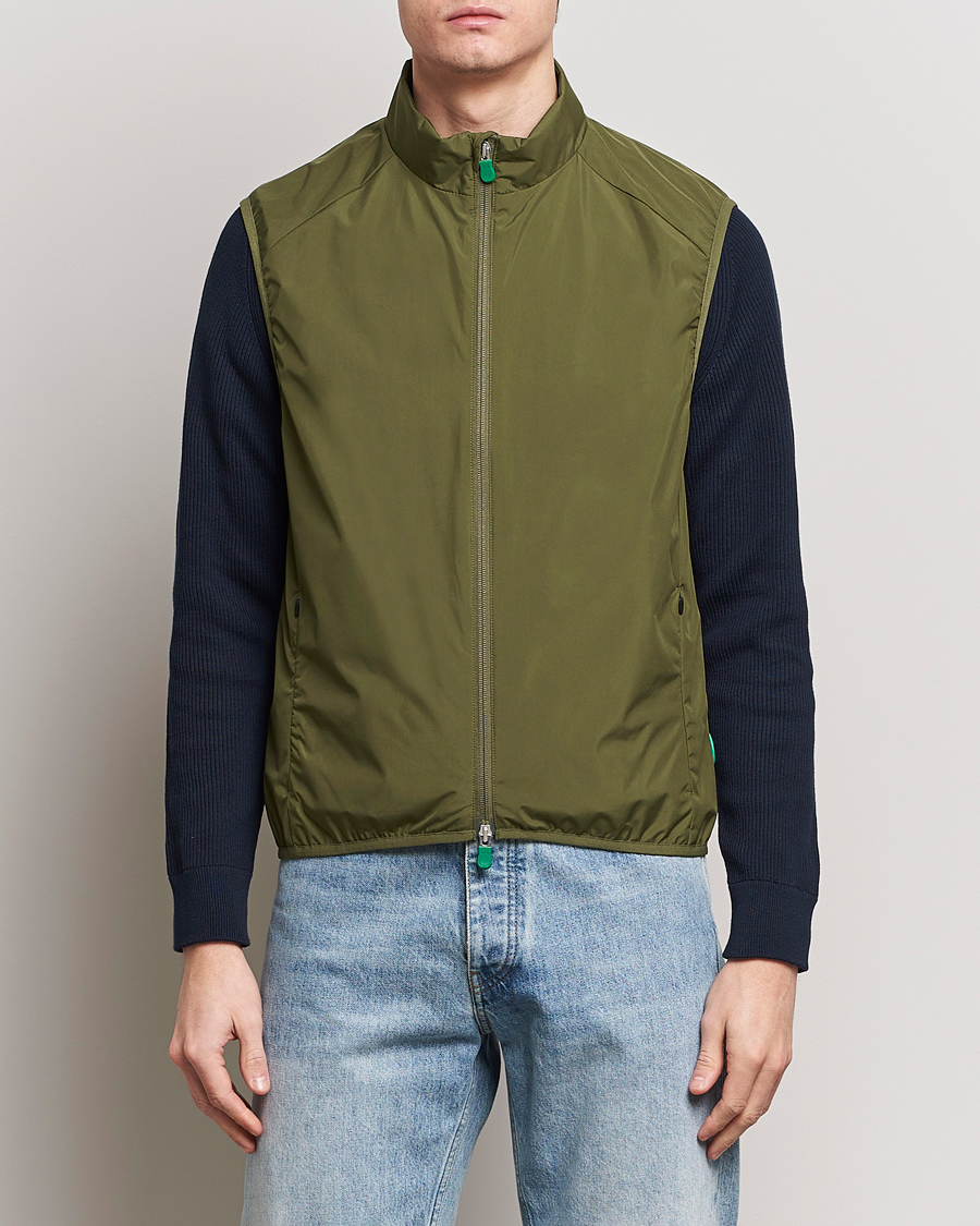 Uomini | Giacche | Save The Duck | Mars Lightweight Vest Dusty Olive