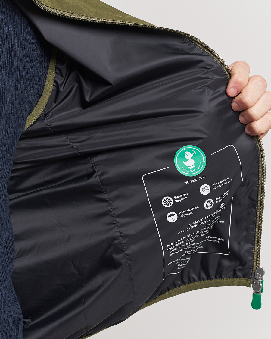 Uomini | Giacche | Save The Duck | Mars Lightweight Vest Dusty Olive