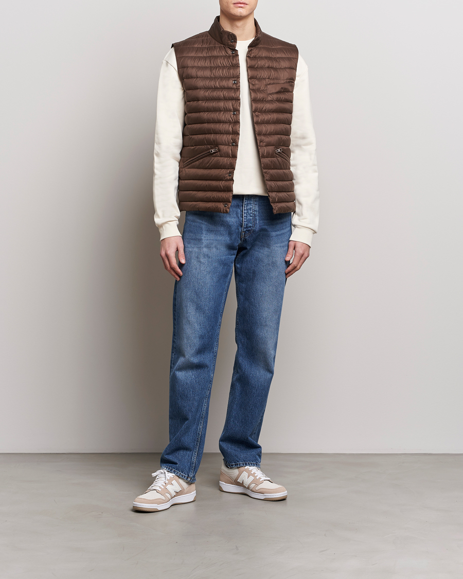 Uomini | Giacche | Save The Duck | Aiko Lightweigt Padded Vest Soil Brown