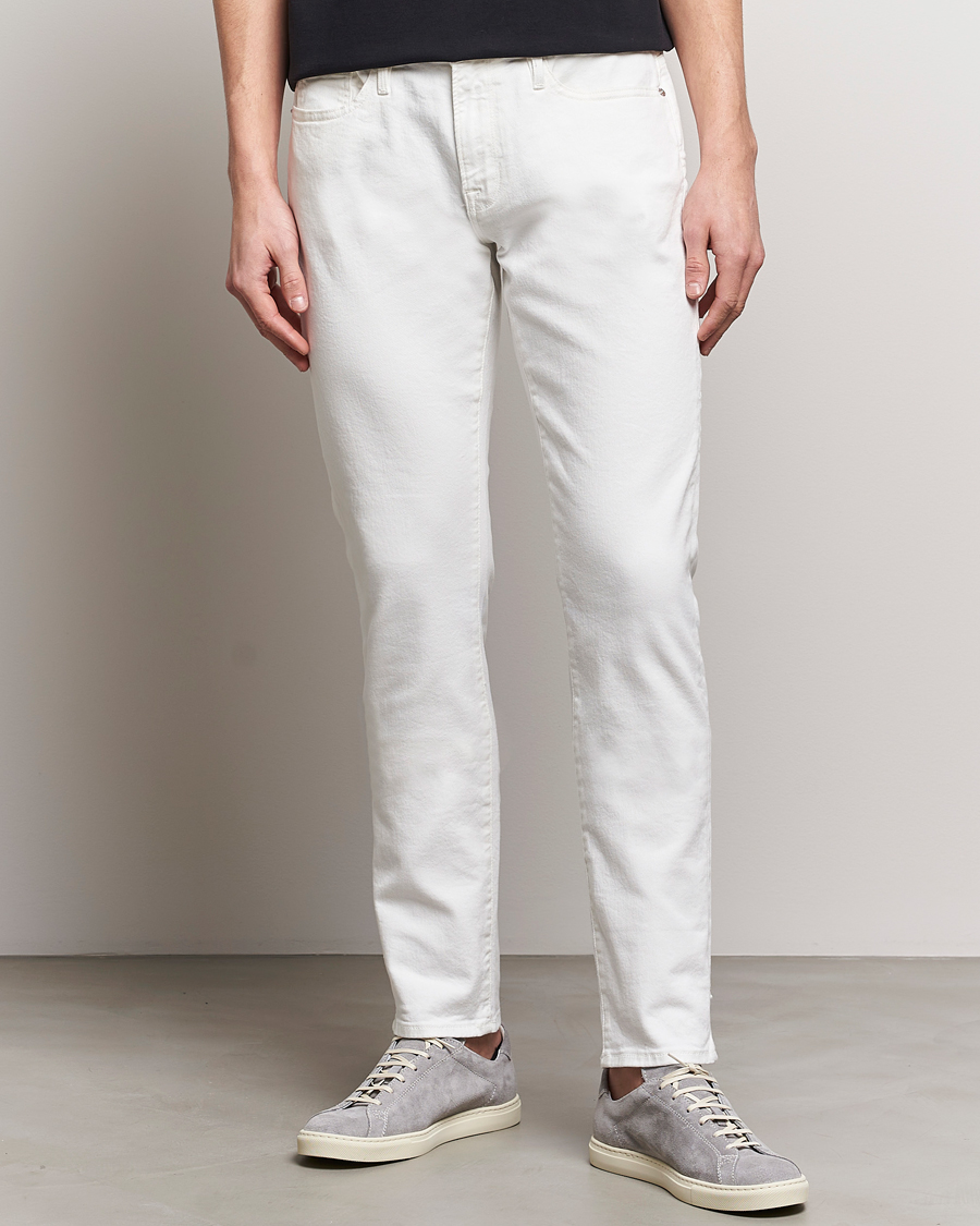 Uomini | Jeans | FRAME | L'Homme Slim Stretch Jeans Whisper White