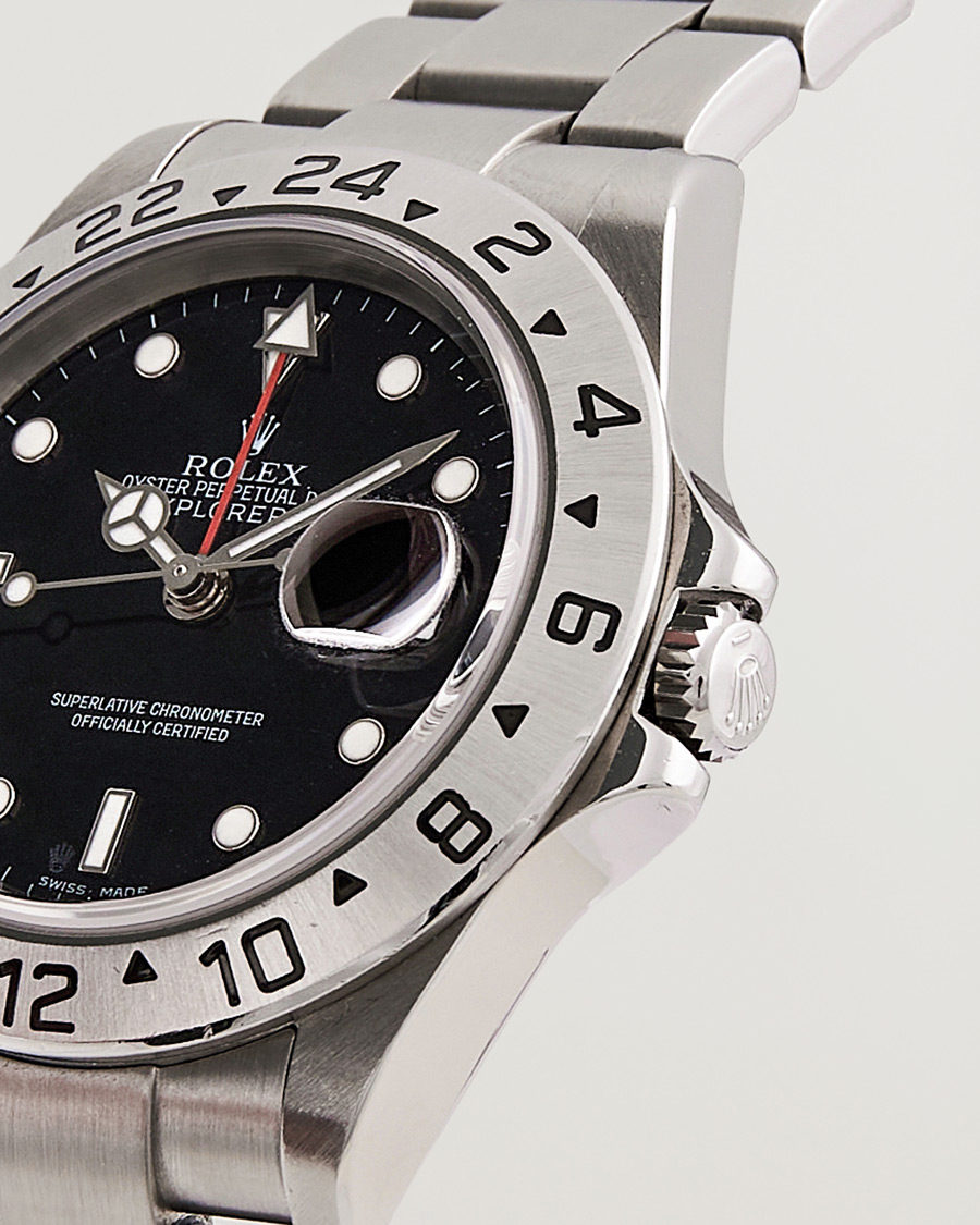 Uomini | Rolex Pre-Owned Explorer II 16570 Black | Rolex Pre-Owned | Explorer II 16570 Black