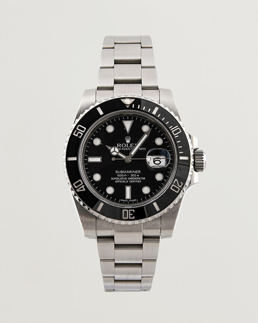 Uomini | Rolex Pre-Owned Submariner 116610LN Oyster Perpetual Steel Black | Rolex Pre-Owned | Submariner 116610LN Oyster Perpetual Steel Black