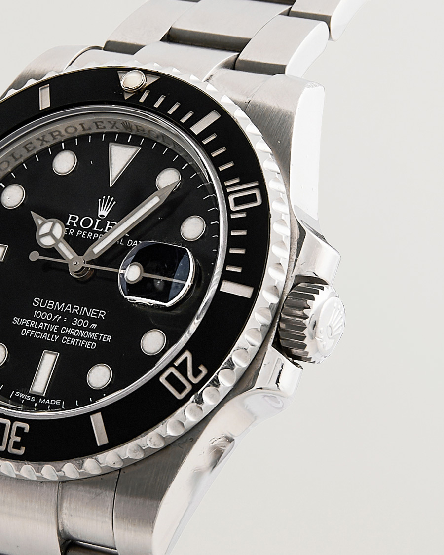 Uomini | Rolex Pre-Owned Submariner 116610LN Oyster Perpetual Steel Black | Rolex Pre-Owned | Submariner 116610LN Oyster Perpetual Steel Black