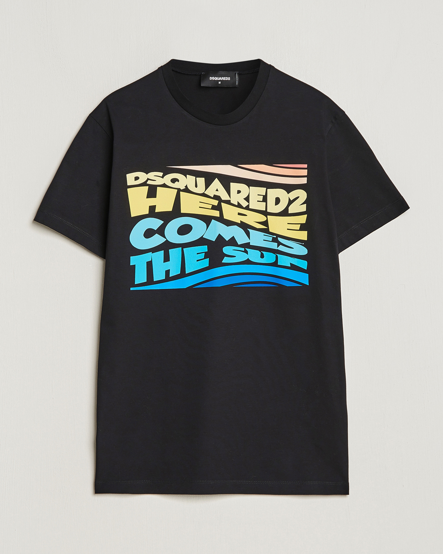 Uomini | T-shirt | Dsquared2 | Cool Fit Crew Neck T-Shirt Black