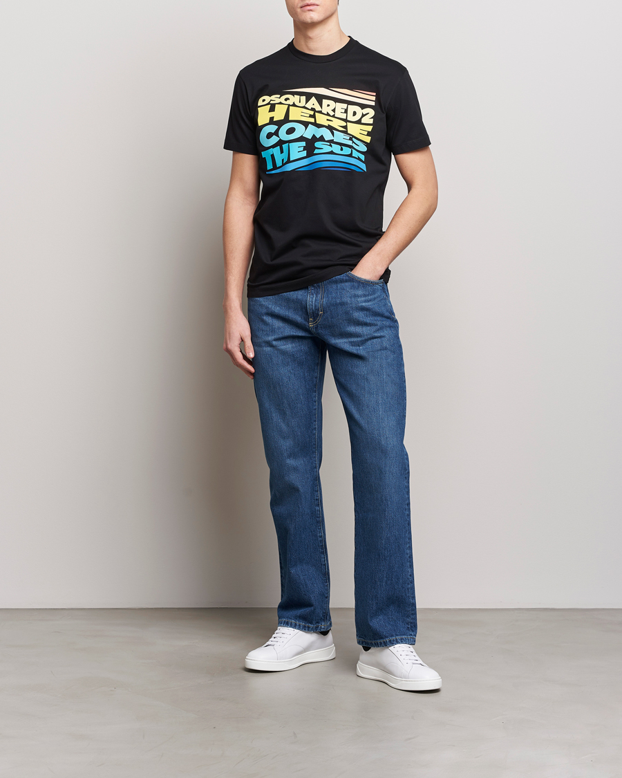 Uomini | T-shirt | Dsquared2 | Cool Fit Crew Neck T-Shirt Black