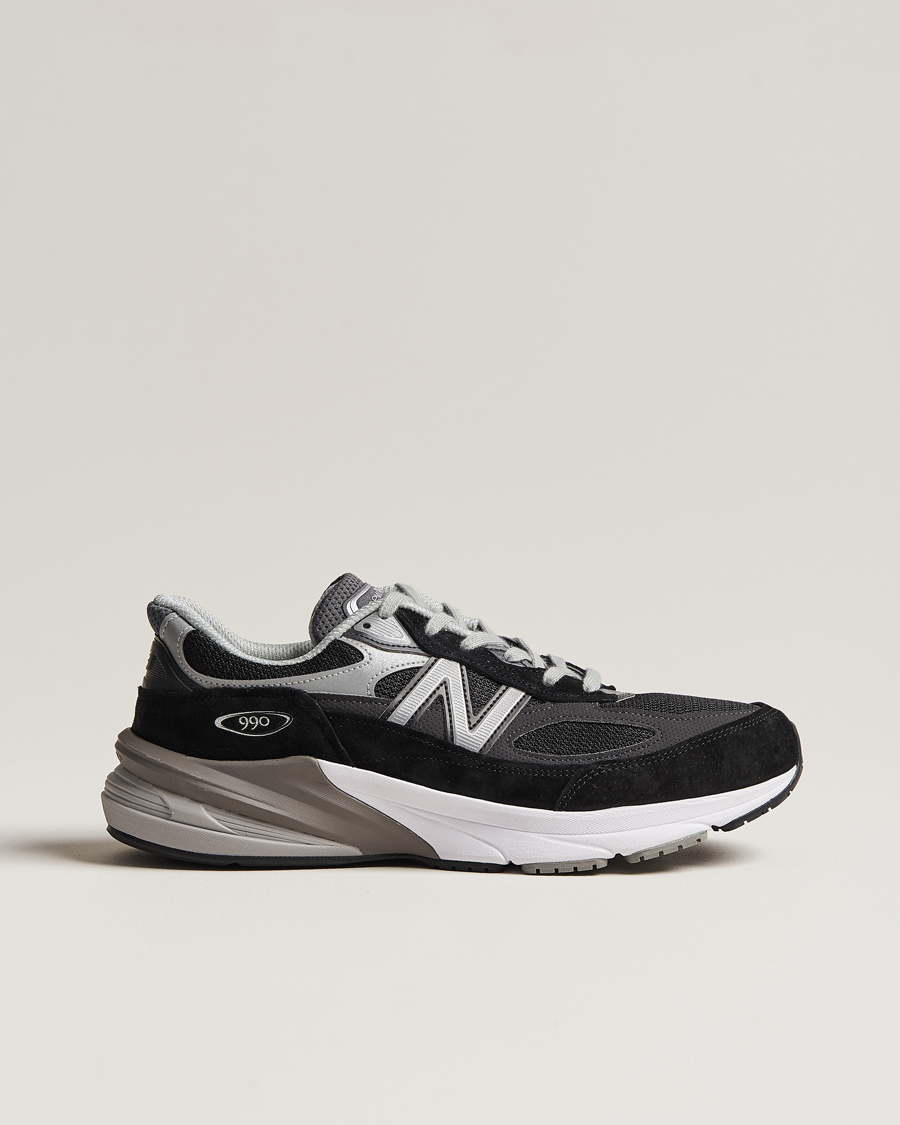 Uomini | Sneakers | New Balance Made In US & UK | New Balance Made in USA 990v6 Sneakers Black