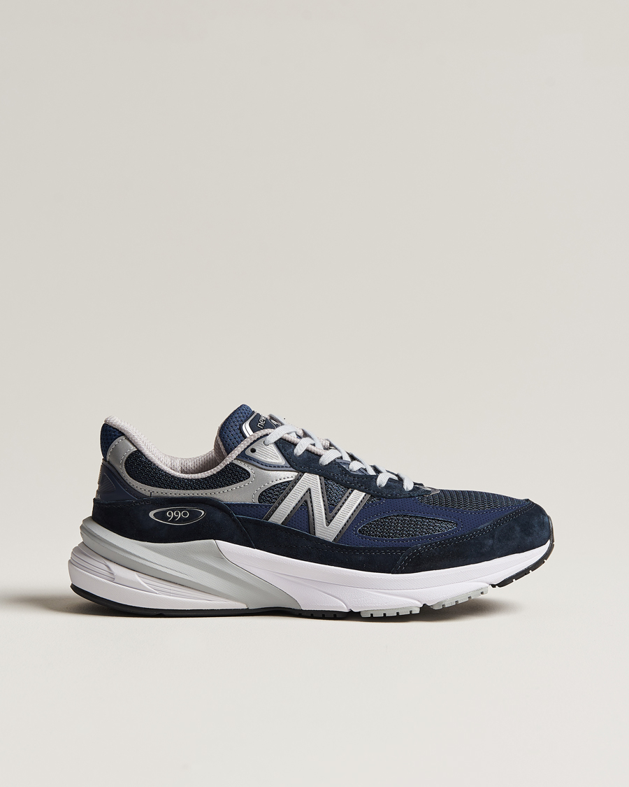 Uomini | Sneakers | New Balance Made In US & UK | New Balance Made in Made In USA 990v6 Sneakers Navy