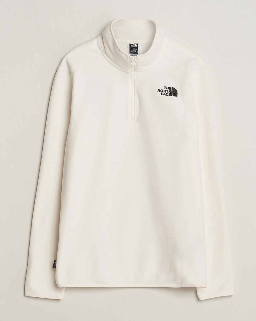 Uomini | Maglieria | The North Face | Glacier 1/4 Zip Fleece White Dune
