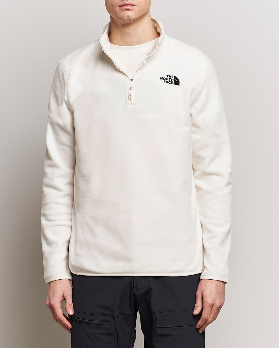 Uomini | Maglieria | The North Face | Glacier 1/4 Zip Fleece White Dune
