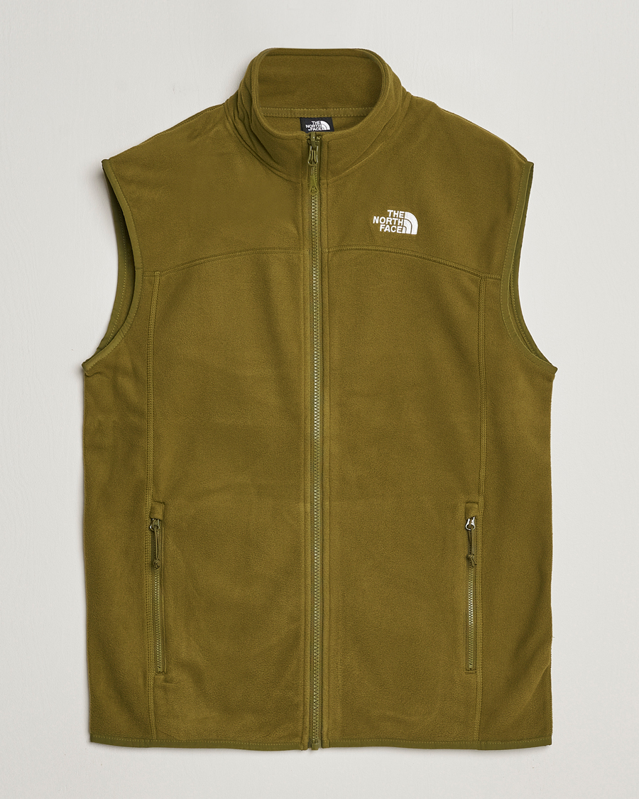 Uomini | Maglieria | The North Face | Glaicer Fleece Vest New Taupe Green