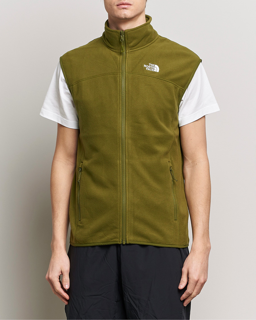 Uomini | Maglieria | The North Face | Glaicer Fleece Vest New Taupe Green