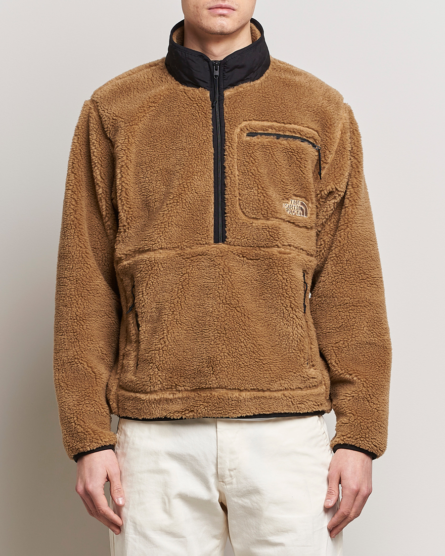 Uomini | Maglieria | The North Face | Heritage Fleece Half Zip Utility Brown