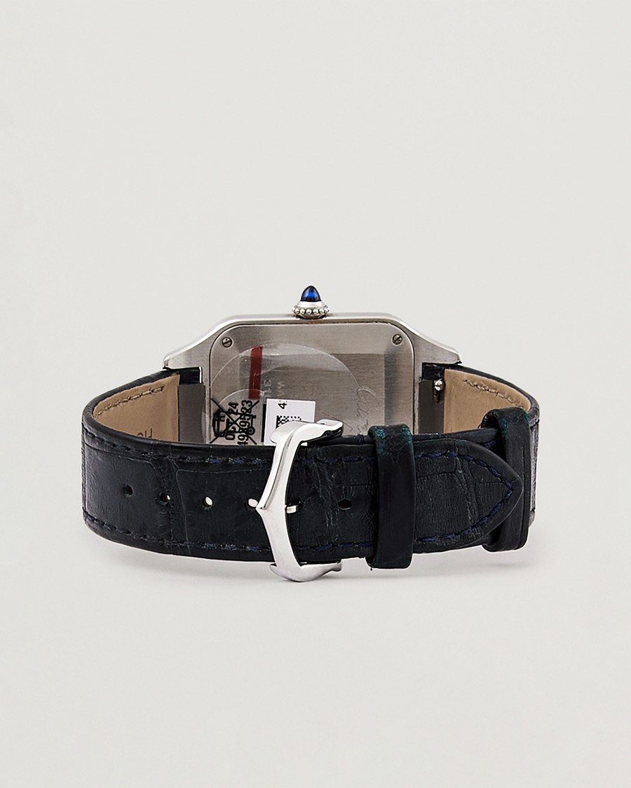 Uomini | Cartier Pre-Owned Santos Dumont WSSA0022 Silver | Cartier Pre-Owned | Santos Dumont WSSA0022 Silver