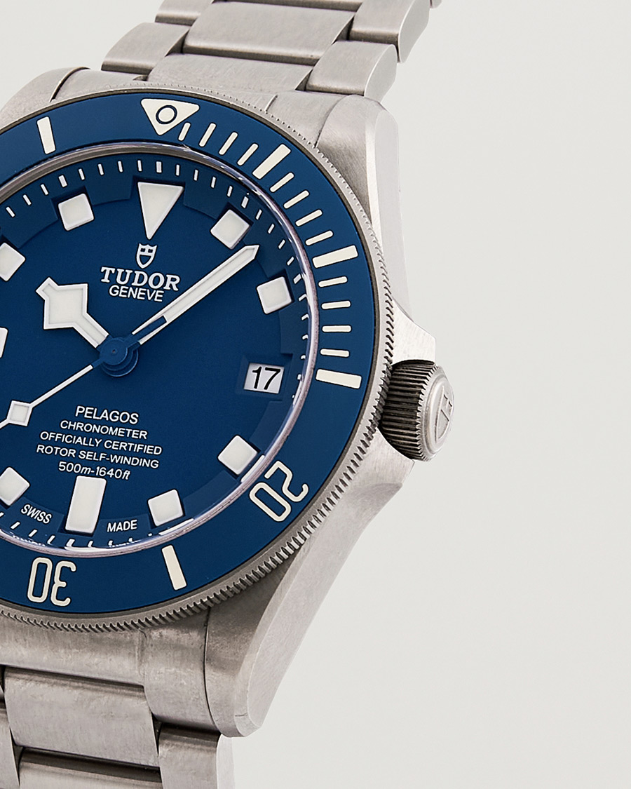 Uomini | Tudor Pre-Owned Pelagos 25600TB Silver | Tudor Pre-Owned | Pelagos 25600TB Silver