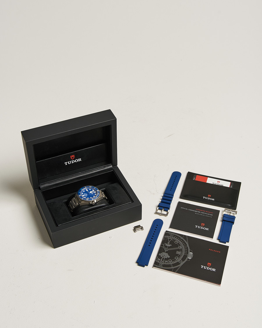 Uomini | Tudor Pre-Owned Pelagos 25600TB Silver | Tudor Pre-Owned | Pelagos 25600TB Silver