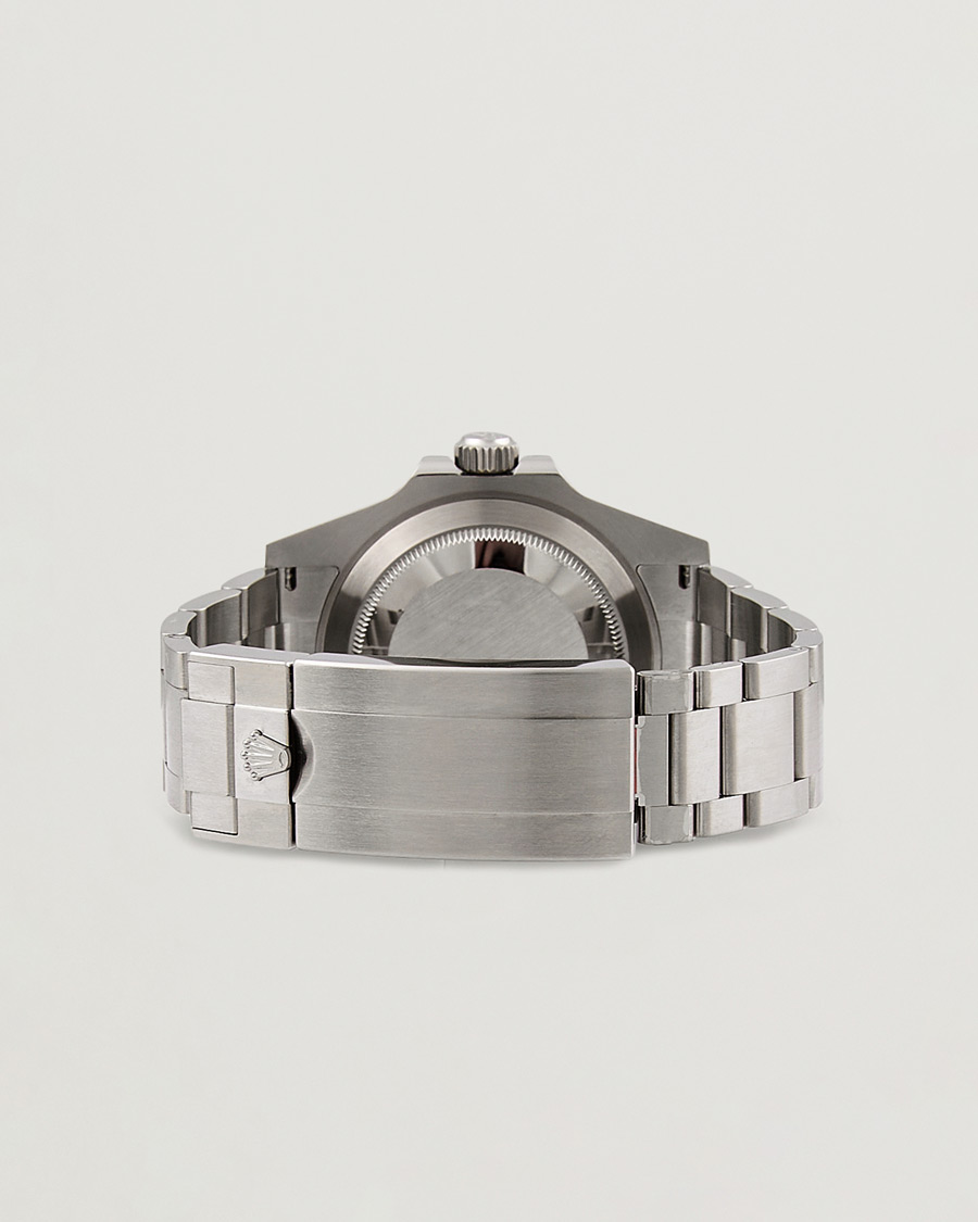 Uomini | Rolex Pre-Owned Submariner 124060 Oyster Perpetual Steel Black Silver | Rolex Pre-Owned | Submariner 124060 Oyster Perpetual Steel Black Silver
