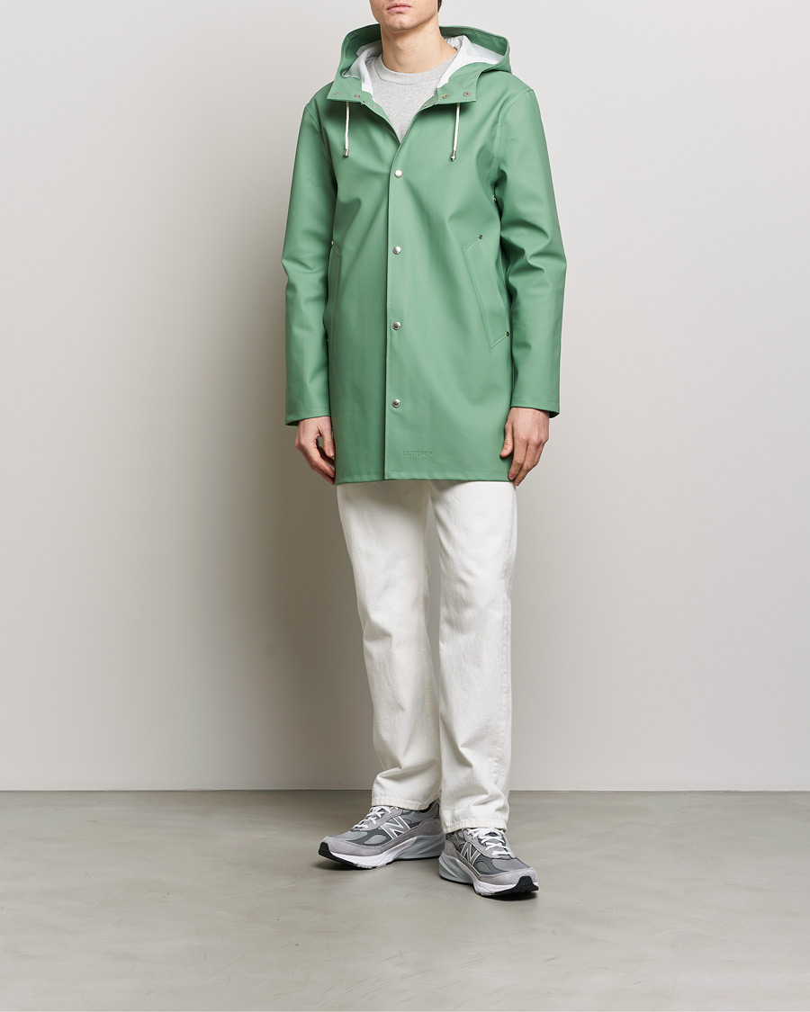 Uomini | Giacche | Stutterheim | Stockholm Raincoat Green