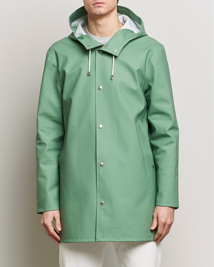 Uomini | Giacche | Stutterheim | Stockholm Raincoat Green