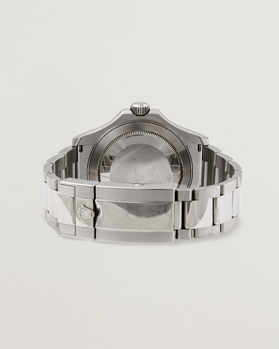 Uomini | Rolex Pre-Owned Yacht Master 116622 Oyster Perpetual Silver | Rolex Pre-Owned | Yacht Master 116622 Oyster Perpetual Silver