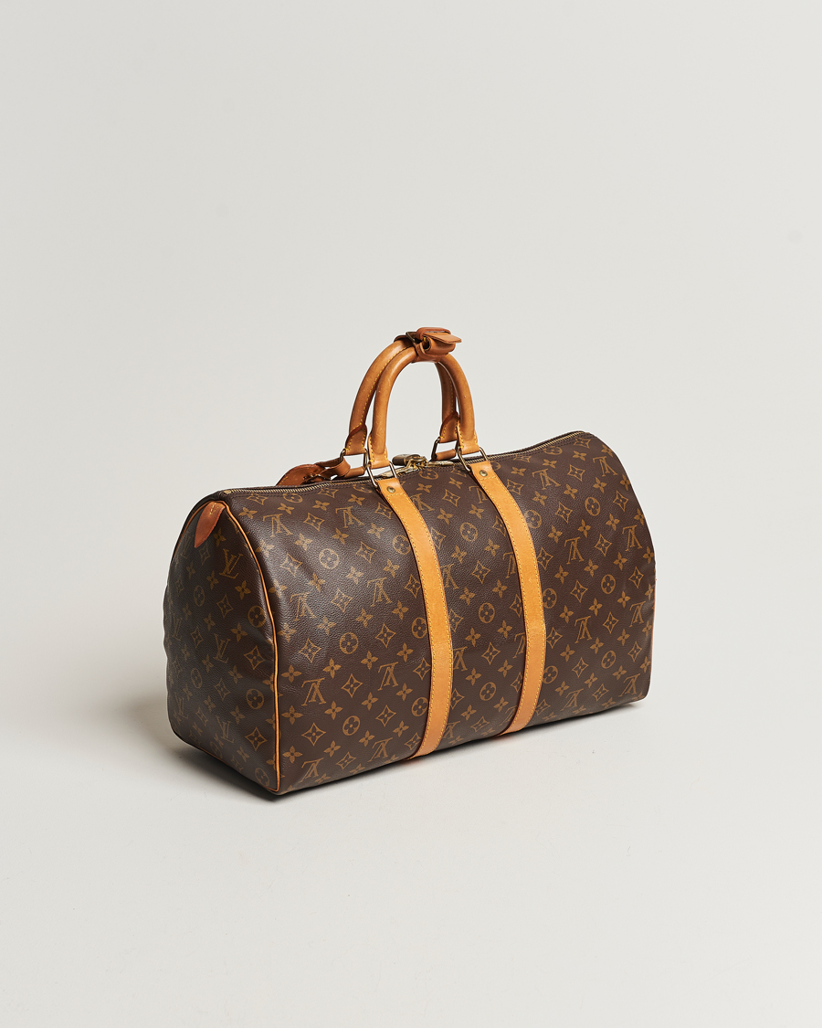 Uomini | Louis Vuitton Pre-Owned Keepall 45 Bag Monogram | Louis Vuitton Pre-Owned | Keepall 45 Bag Monogram