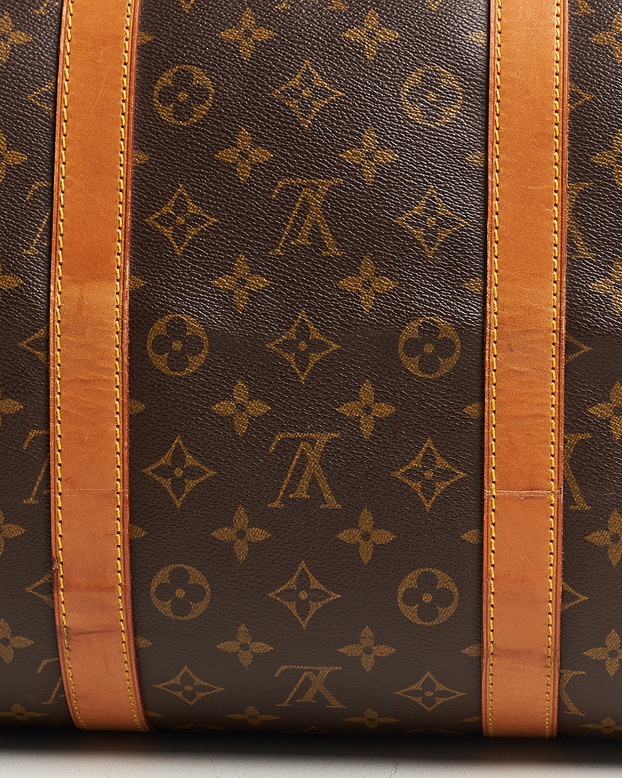 Uomini | Louis Vuitton Pre-Owned Keepall 55 Bag Monogram  | Louis Vuitton Pre-Owned | Keepall 55 Bag Monogram 