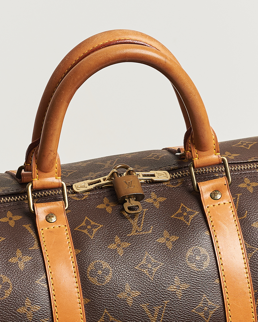 Uomini | Louis Vuitton Pre-Owned Keepall 55 Bag Monogram  | Louis Vuitton Pre-Owned | Keepall 55 Bag Monogram 