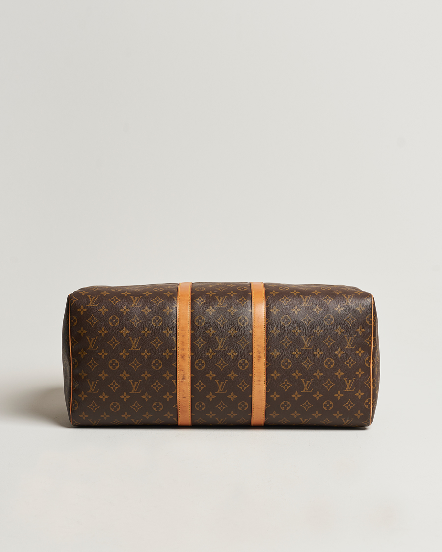 Uomini | Louis Vuitton Pre-Owned Keepall 55 Bag Monogram  | Louis Vuitton Pre-Owned | Keepall 55 Bag Monogram 