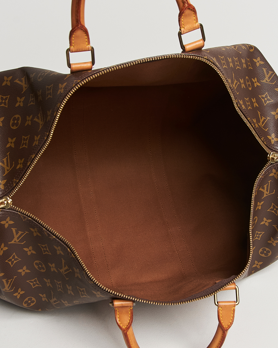 Uomini | Louis Vuitton Pre-Owned Keepall 55 Bag Monogram  | Louis Vuitton Pre-Owned | Keepall 55 Bag Monogram 