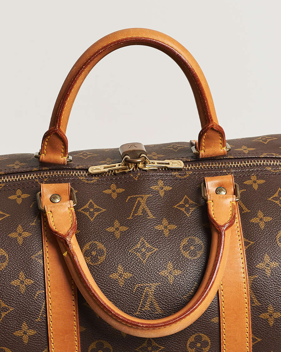 Uomini | Louis Vuitton Pre-Owned Keepall 55 Bag Monogram  | Louis Vuitton Pre-Owned | Keepall 55 Bag Monogram 