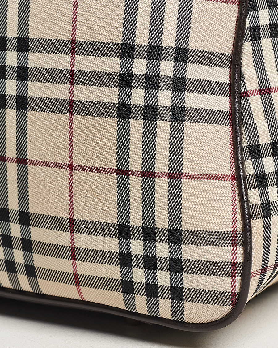 Uomini | Burberry Pre-Owned Travel Bag House Check | Burberry Pre-Owned | Travel Bag House Check