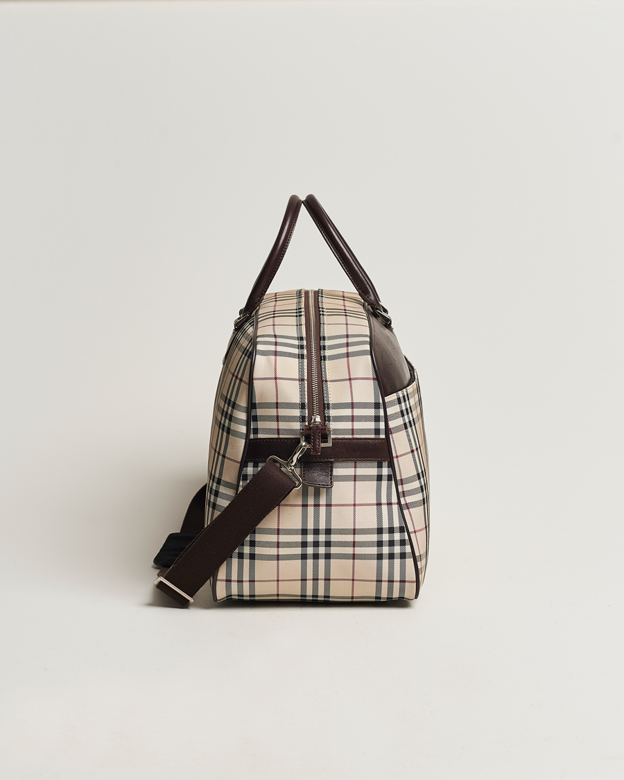 Uomini | Burberry Pre-Owned Travel Bag House Check | Burberry Pre-Owned | Travel Bag House Check