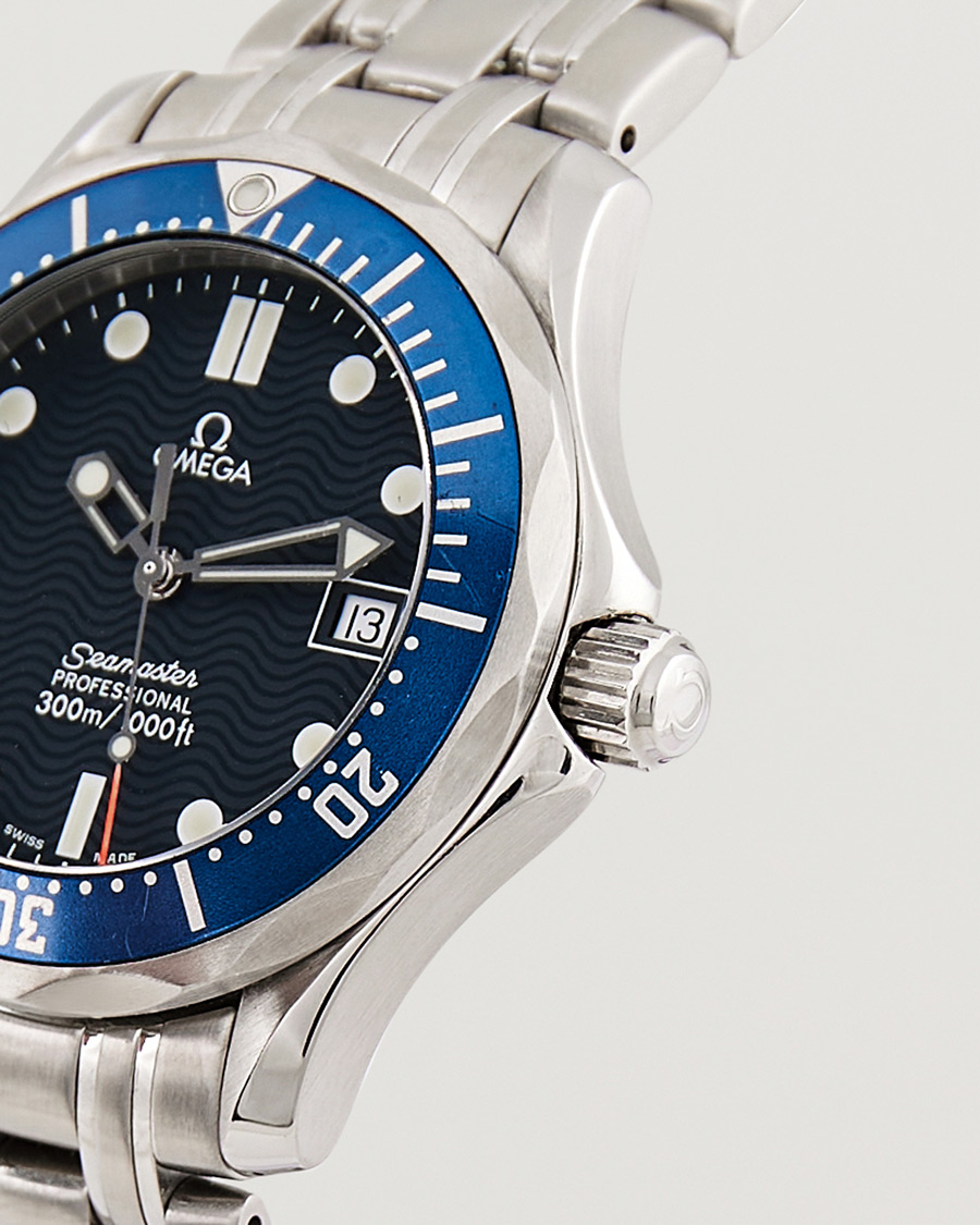 Uomini | Omega Pre-Owned Seamaster Diver 300M 2561.80.00 Silver  | Omega Pre-Owned | Seamaster Diver 300M 2561.80.00 Silver 