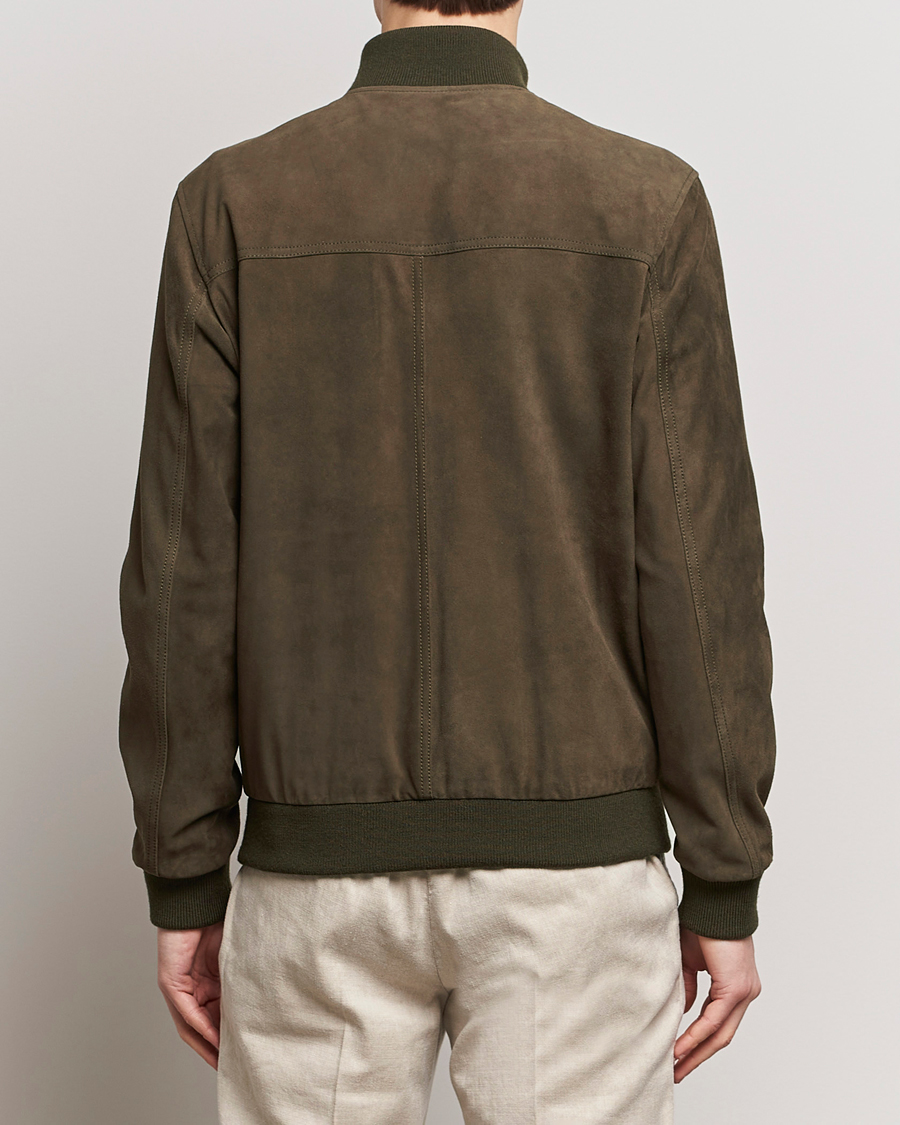 Uomini | Giacche | Valstar | Valstarino Suede Jacket Muschio