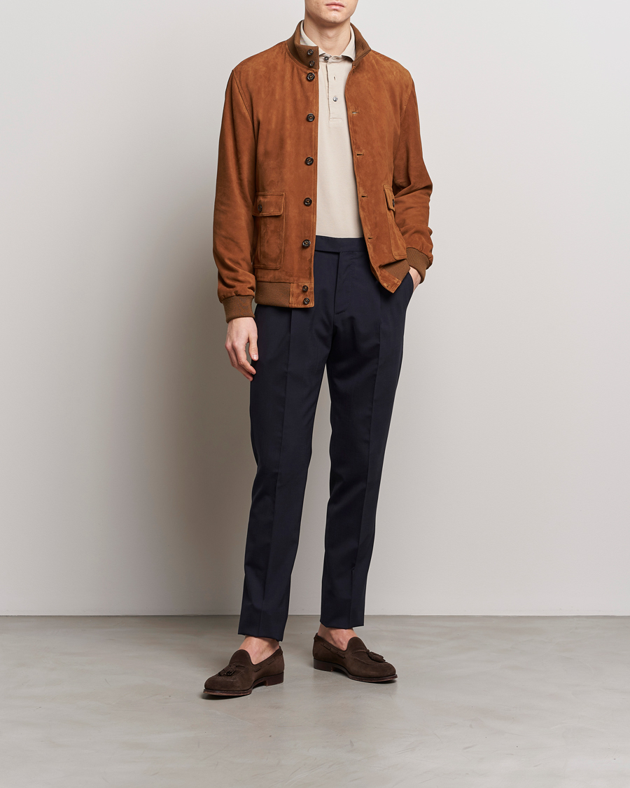 Uomini | Giacche | Valstar | Valstarino Suede Jacket Sandal