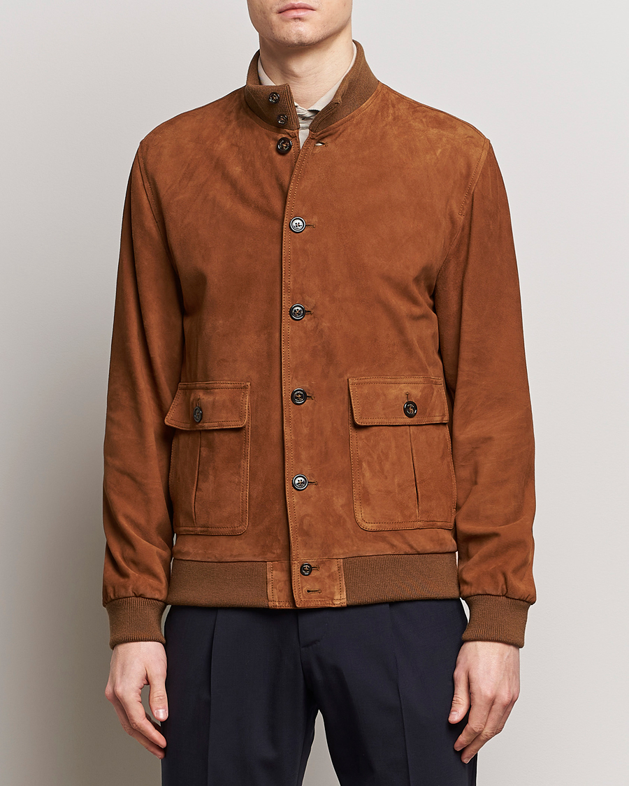 Uomini | Giacche | Valstar | Valstarino Suede Jacket Sandal