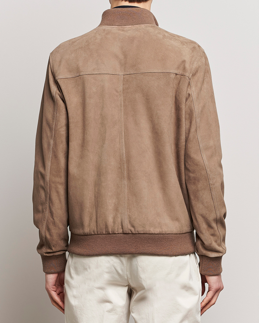 Uomini | Giacche | Valstar | Valstarino Suede Jacket Greige
