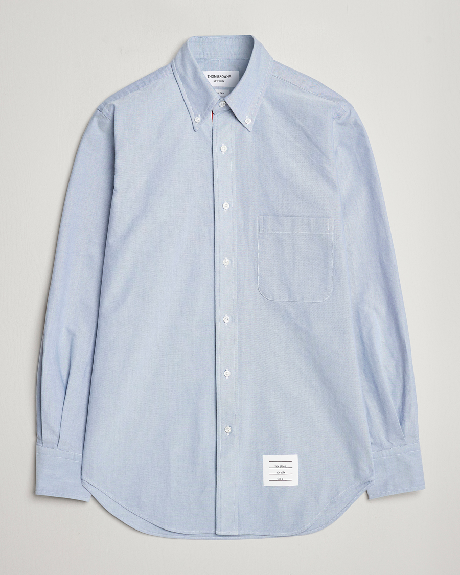  |  | Thom Browne | Contrast Placket Oxford Shirt Light Blue